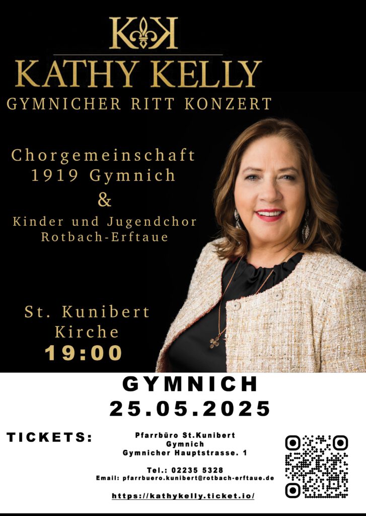 Chorgemeinschaft mit Kathy Kelly 25. Mai 2025